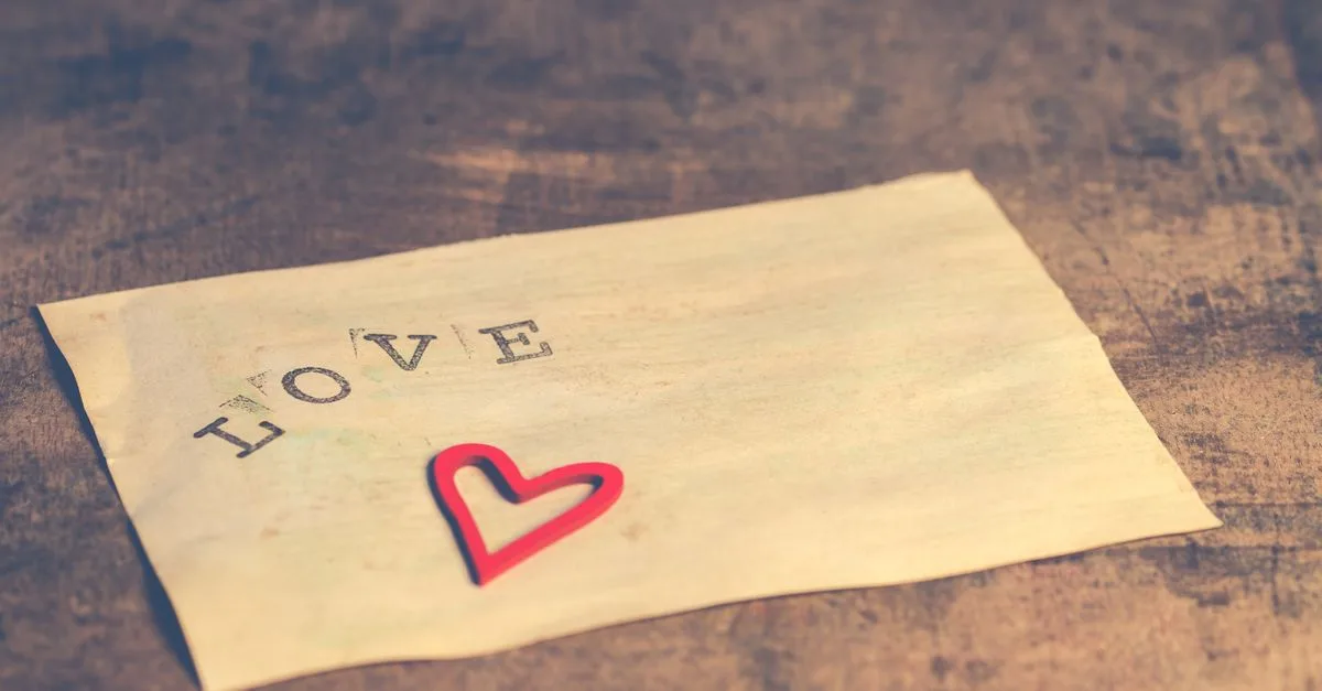 une lettre d'amour sincère et émouvante pour exprimer vos sentiments les plus profonds avec douceur et passion.